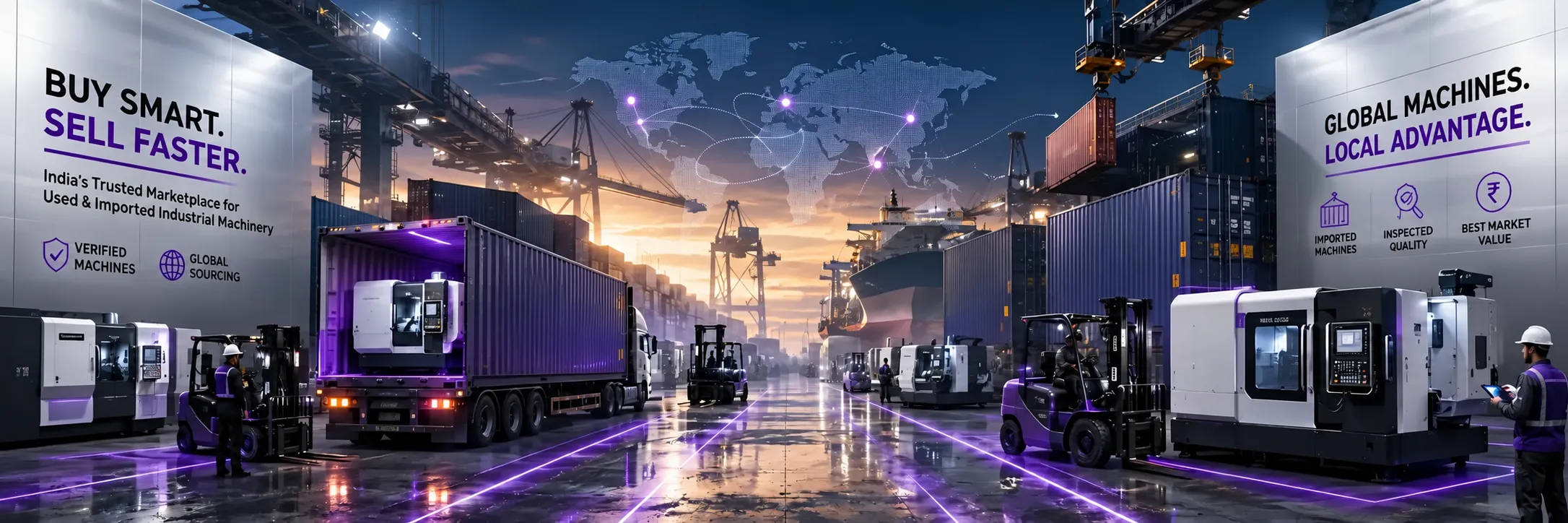 VERIFIED MACHINES GLOBAL SOURCING